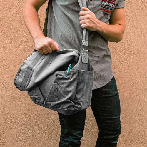 Vista 5 de Sweetbriar bolsa cruzada clásica de lona vintage para todo uso