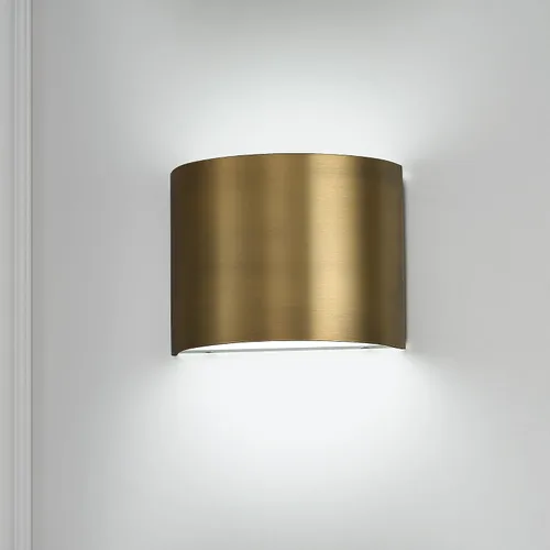 Vista 6 de WAC Lighting dweLED, aplique de pared LED de bolsillo de 7 pulgadas en latón envejecido Latón (Aged Brass)