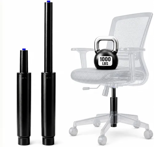 Vista 11 de MySit Cilindro de Elevación de Gas de Repuesto para Silla de Oficina con Carrera de 2.2", Resistente 450 libras, Varilla de Resorte de Gas Más