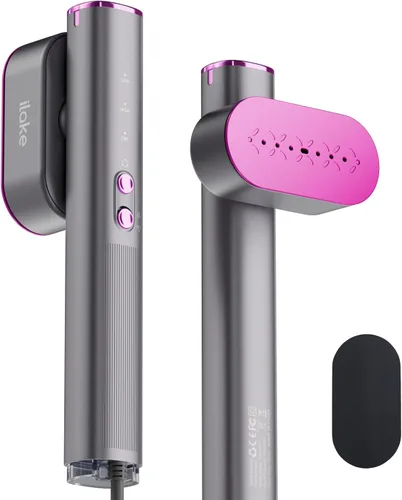 Vista 14 de Vaporizador para ropa, vaporizador portátil de 1000 W, tamaño de viaje, 100-240 V de doble voltaje, tanque de 4.1 fl oz, vapor de mano y plancha 2