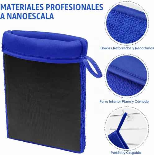 Vista 3 de Windspeed Paquete de 2 Guantes de Arcilla, Barra de Arcilla de Microfibra para Detallado de Automóviles, Guante de Barra de Arcilla de Grado Medio