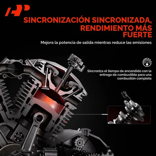 Vista 7 de Sensor de posición del árbol de levas del motor A-Premium Compatible with Chevrolet Aveo 2004-2018, Aveo5 2006-2011 & Pontiac G3 2009-2010, Wave
