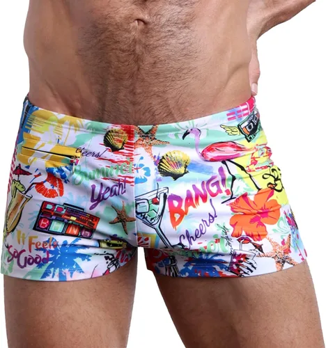Vista 46 de Bang Men's Swimwear - Swim Trunk - Square Cut Bathing Suit for Men