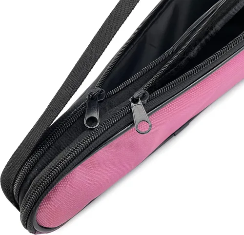 Vista 6 de Gespann Cubierta de raqueta de squash para 2 raquetas con bolsillo con cremallera Rosado