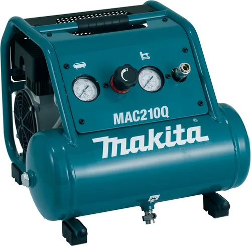 Vista 6 de Makita MAC210Q Quiet Series, 1 HP, Compresor de aire eléctrico, sin aceite, 2 galones