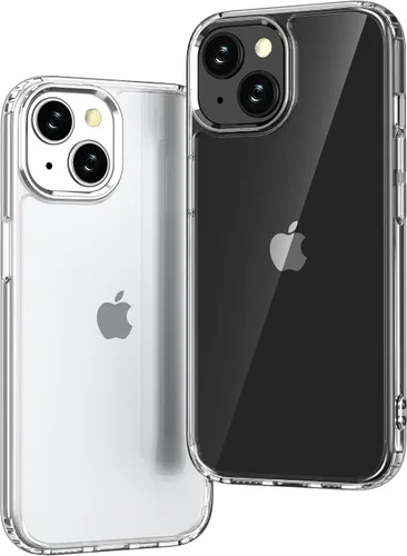 Vista 61 de ONES Funda delgada transparente para iPhone 8 Plus/7 Plus, PC + TPU híbrido, protección contra caídas de grado militar [antiamarillamiento], funda