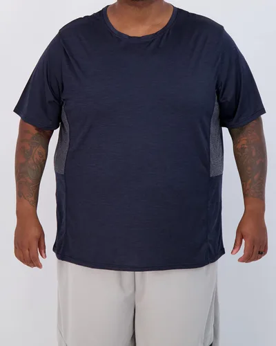 Vista 2 de Real Essentials Paquete de 3 Camiseta de manga larga y corta para hombre, tallas grandes y altas, para hombre (3XT-5XT)