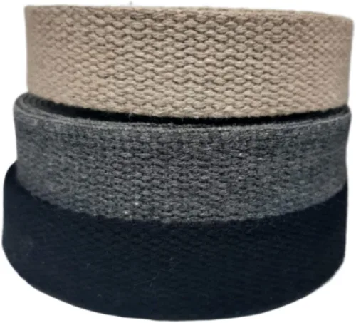 Vista 9 de Correas de algodón pesado de 1 pulgada - Correas para artes y manualidades - (negro, 25 yardas), MATADOR USEFUL GOODS