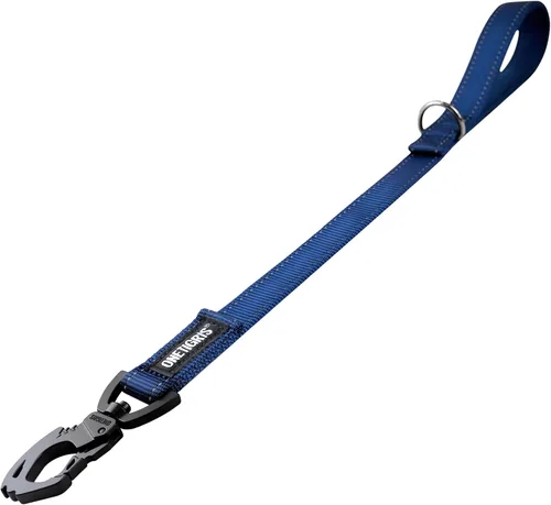 Vista 11 de OneTigris Bolt - Correa corta de tráfico para perros pequeños, medianos y grandes (azul, S)