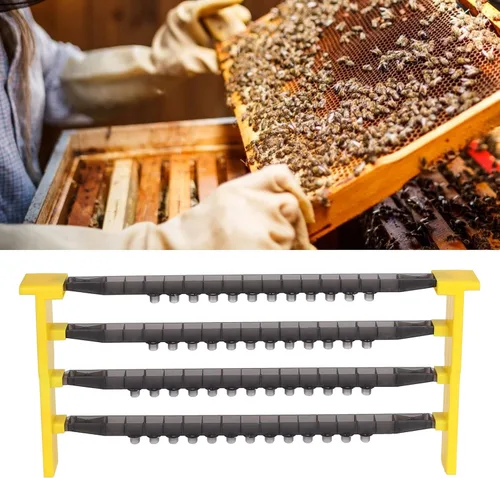 Vista 5 de Pilipane Beekeeping Queen Cell - Soporte para vasos de celda Queen para abejas