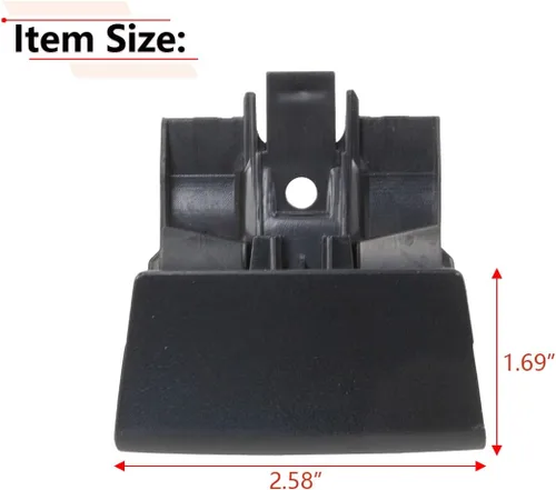 Vista 3 de RLB-HILON Manija de liberación de asiento compatible con Volvo XC90 2016 2017 2018 2019 2020 2021 2022 Año, para asiento de 2ª/3ª fila, para 39826799