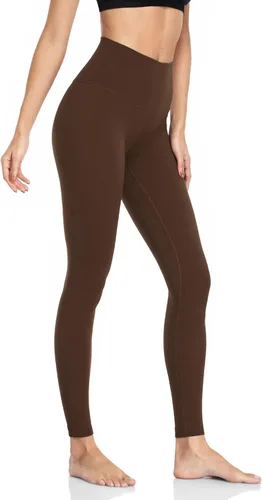 Vista 3 de HeyNuts Essential - Leggings extra largos para mujer, cintura alta, control de abdomen, leggings de entrenamiento de 31 pulgadas