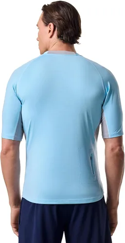 Vista 4 de Camiseta de manga corta para hombre - Protección solar UPF 50+ - Ultimate Azul ártico