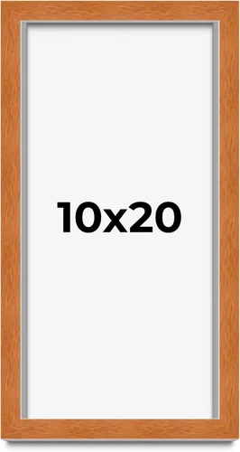 Vista 138 de Marco de 3 x 3 pulgadas de madera maciza de nuez y miel marrón con plexiglás acrílico UV, respaldo de tablero de espuma y accesorios para colgar