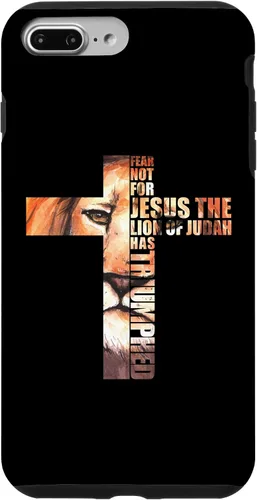Vista 9 de iPhone 15 León Judá Jesús Cruz Cristo versos de la Biblia Fe Iglesia Caso
