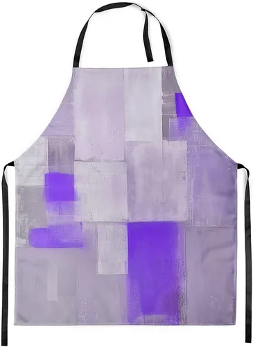 Vista 32 de jejeloiu Delantal de lunares rojos y blancos para mujeres y hombres, de 26 x 31 pulgadas, diseño retro de lunares
