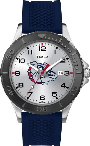 Vista 43 de Timex Tribute Men's Collegiate Gamer 42mm Watch – Georgia Bulldogs with Black Silicone Strap