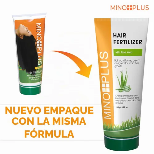 Vista 2 de Fertilizante orgánico para el cabello 5.29 oz - Formulado para prevenir la pérdida de cabello, con aceite de zanahoria