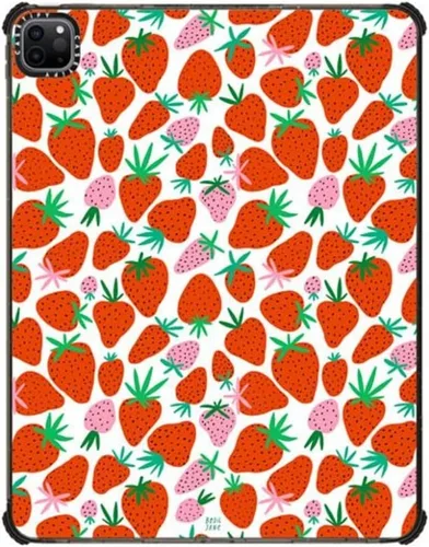 Vista 48 de CASETiFY Estuche de impacto para iPad Pro 12.9" (3ª/4ª/5ª/6ª generación) - Libro de composición Brachio - Negro transparente