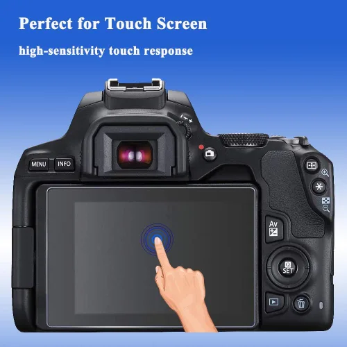 Vista 6 de Protector de pantalla LCD BM10 para Nikon D90 DSLR-2PC BM10 - Protector de pantalla LCD para Nikon D90 DSLR, repuesto BM-10, protector