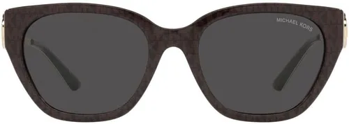 Vista 2 de Michael Kors Lake Como MK 2154 370687 - Gafas de sol cuadradas de plástico, color marrón, lente gris