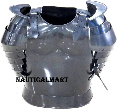 Vista 6 de NauticalMart Medieval Times - Traje de armadura de acero para el pecho