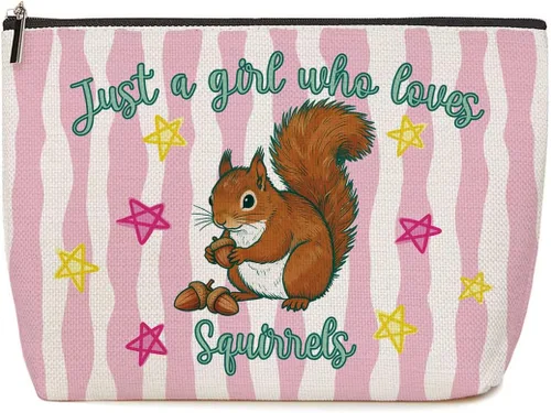 Vista 39 de Lovdazzles Dragon Gifts for Girls Makeup Bag Funny Animal Cosmetic Bag Gifts for Dragon Lovers Women, Just A Girl Who Loves Dragons, Christmas