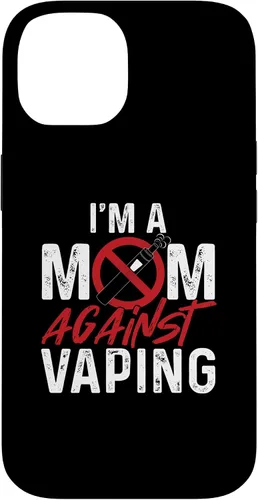 Vista 4 de I'm a Mom Against Vaping Cigarrillo electrónico Funda Vape Vaper para iPhone 17