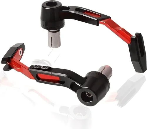 Vista 8 de Para Yamaha Xmax 300 250 400 X-MAX motocicleta CNC manillar embrague manillar protector de palanca de protección (color : negro)