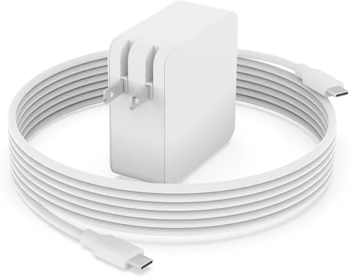 Vista 8 de Superer Cargador para portátil Samsung, USB C 65 W, compatible con Galaxy Book Pro 360, Chromebook 4 4+, Notebook 9 Pen Pro NP950QDB NP930XDB Negro