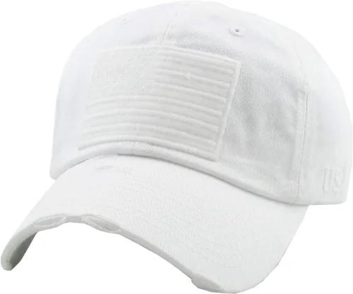 Vista 15 de KBETHOS Tactical Operator Collection USA Fishing Mesh Ballcap Flag Patch America Outdoors Trucker Baseball Cap