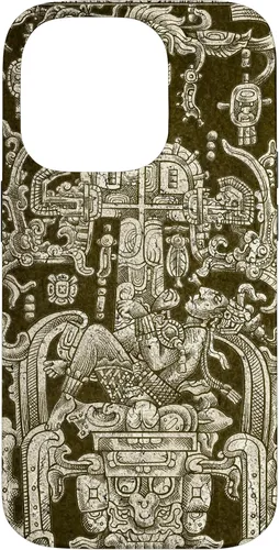Vista 17 de Funda para iPhone 13 Pro Max King Pakal, viajero en el tiempo maya