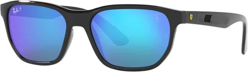 Vista 2 de Ray-Ban Gafas de sol rectangulares Rb4404m Scuderia Ferrari Collection para mujer