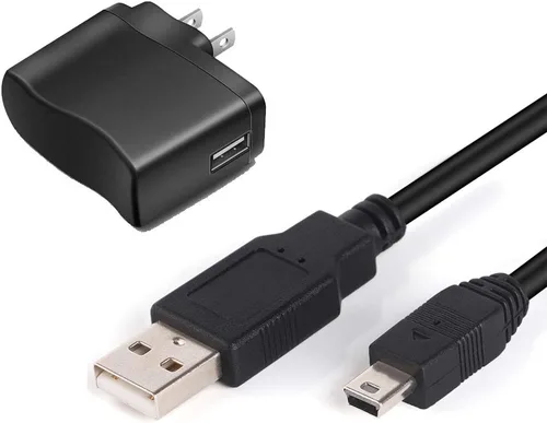 Vista 7 de TI-84 Plus - Kit de cable de carga CE - Adaptador de corriente alterna de pared para calculadoras de Texas Instruments - para TI-84 Plus C Silver