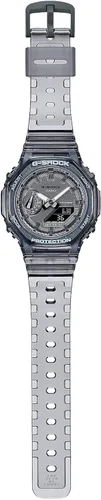 Vista 4 de CASIO GMA-S2100SK-1AJF G-Shock"GA-2100" Modelo más pequeño y delgado Concepto de esqueleto metálico Reloj enviado desde Japón Modelo de agosto