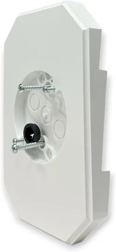 Vista 7 de iMBAPrice 8141DBL-BK - Kit de montaje lateral negro UL listado para luz exterior con caja eléctrica integrada para revestimiento doble de 4 pulgadas