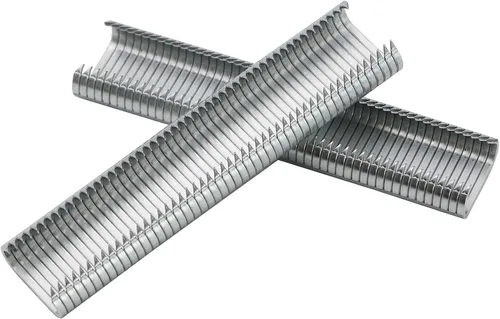 Vista 7 de nomal Kit de alicates de anillo de cerdo con resorte con 2500 piezas de anillos de cerdo automático de esgrima manual, pinza de sujeción