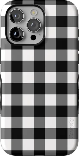 Vista 132 de Funda Casely para iPhone 15 Pro Max Todas las sonrisas Adhesivo de cara sonriente Compatible con MagSafe Diseño protector audaz