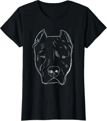 Vista 31 de Perro Dogo Argentino Camiseta Negro