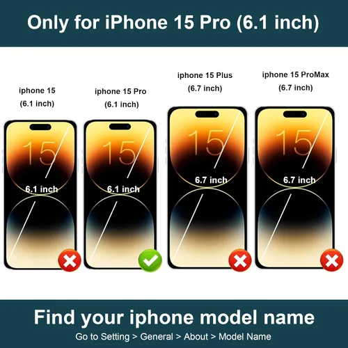 Vista 2 de Folosu Funda compatible con iPhone 15 Pro con soporte para tarjetas, rotación de 360°, soporte de anillo de dedo con función atril, bloqueo RFID