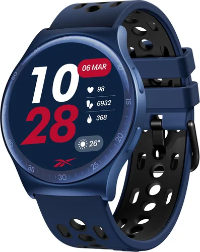 Vista 10 de Reebok Pulse - Reloj inteligente con GPS, rastreador de fitness con monitor de ritmo cardíaco, 10 días de duración de batería, resistente al agua