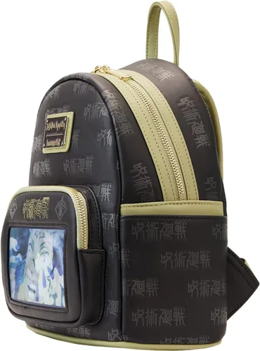 Vista 2 de Loungefly Jujutsu Kaisen Becoming Sakuna - Bolso de hombro con doble correa, Multi, Mini