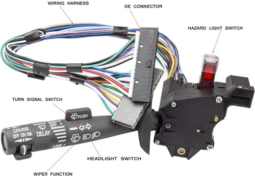 Vista 3 de Interruptor de combinación multifunción de repuesto para Chevy Tahoe S10 GMC C1500 K1500 Suburban Yukon 1995-2002, reemplaza 2330814 26100985