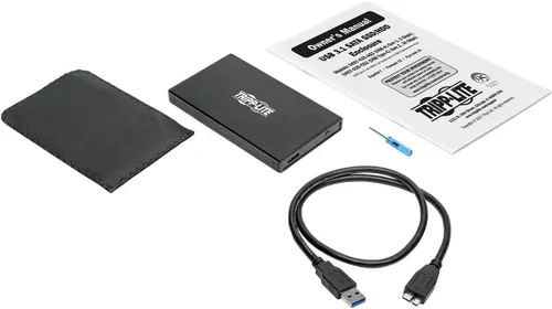 Vista 6 de Tripp Lite Adaptador USB 3.1 Gen 1 (5 Gbps) de 2.5 pulgadas SATA SSD/HDD a USB-A con soporte UASP (U457-025-AG2)