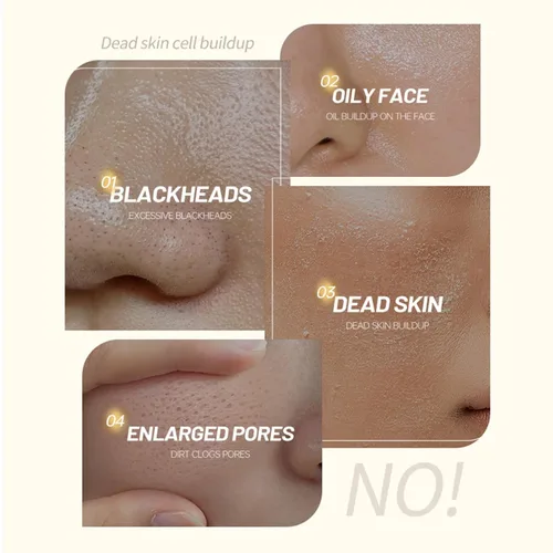 Vista 4 de Aceite pelador de cáscara de naranja, gel exfoliante purificante para cara y cuerpo, limpieza profunda, hidrata y mejora la piel, refinamiento