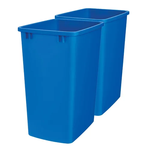 Vista 11 de Rev-A-Shelf 35 Quarts (33.4 litros) Bote de basura para fregadero de cocina para gabinete de cocina base y baño, reemplazo de bote de basura