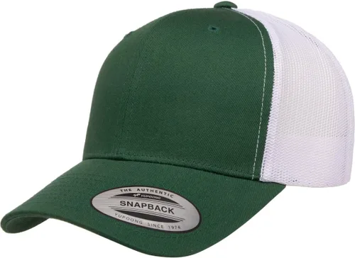 Vista 11 de Yupoong Gorra de camionero retro Multicam de Yp Classics Alpine/Blanco