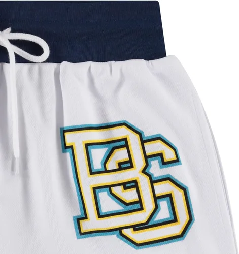 Vista 4 de The Simpsons Homer & Bart Simpson Shorts Homer, Bart, Lisa Mesh Baloncesto Shorts de Gimnasio