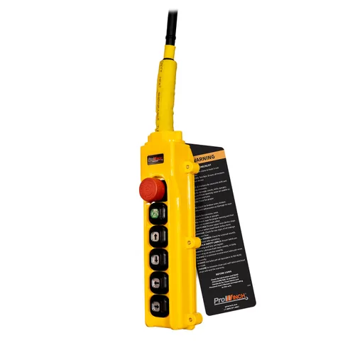 Vista 4 de Prowinch Polipasto de Cadena Eléctrico de 4400 Libras 2 Toneladas con Carro 3 Fases 208V-240/440-480V -20 Pies de Altura de Elevación, Clase