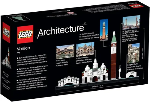 Vista 7 de LEGO Architecture Venice 21026 Skyline Building Set
